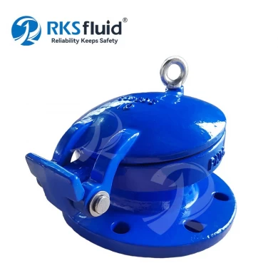 Factory Directly Sale BS EN1092-2 Ductile Iron DN50 DN100 Soft seated GGG50 Flange Flap Valve Price List