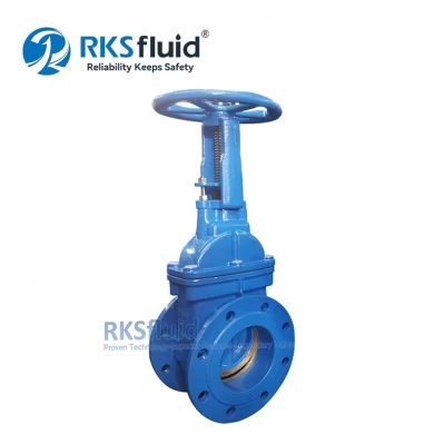 Valvola a saracinesca con flangia con sede resiliente QT450 di produzione professionale BS 5163 di alta qualità DN100 DN200 PN16