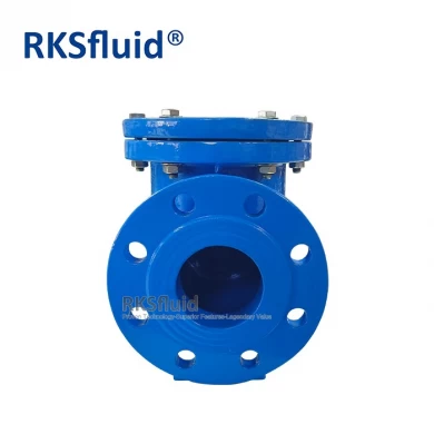 Factory Direct Supply BS5153 GGG50 Resilient Seated dn200 dn300 Flange End Swing Check Valve PN10 PN16