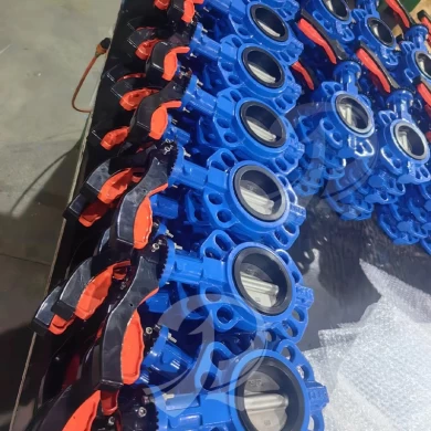 Hydra Series High Quality DN80 DN100 Industrial Wafer Butterfly Valves PN16 PN25 for Water Treatment