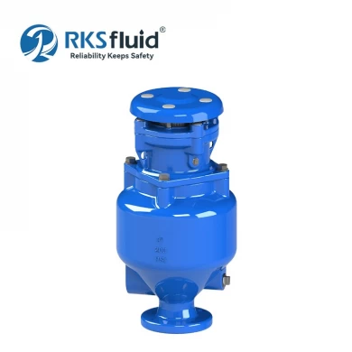 RKSfluid BS EN Sewage Water Combination Flange DN100 DN200 Air Release Valve PN10 PN16