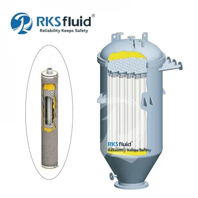 Factory Direct Price Fully Automatic Stainless Steel Candle Filter Housing 1 micron
