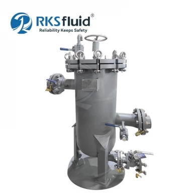 China Manufacturer Sea Water Filtration Stainless Steel Flanged Basket Filter