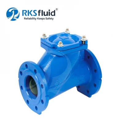 China Factory Direct Non Return Check Valve GGG40 DN25 PN10 Cast Iron Threaded Flange Ball Check Valve DN50 for Water