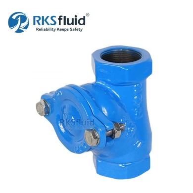 China Factory Direct Non Return Check Valve GGG40 DN25 PN10 Cast Iron Threaded Flange Ball Check Valve DN50 for Water
