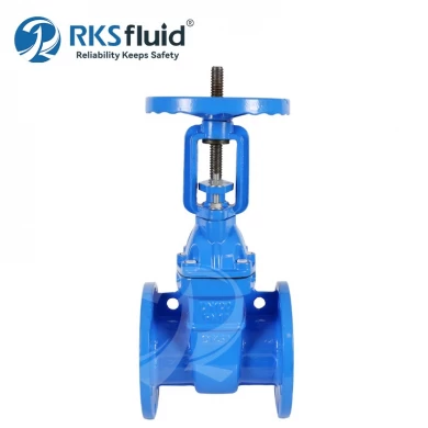 30 year Factory Manufacturer DN100 DN300 Metal Seated Ductile Iron Flange Gate Valve PN16 for Water