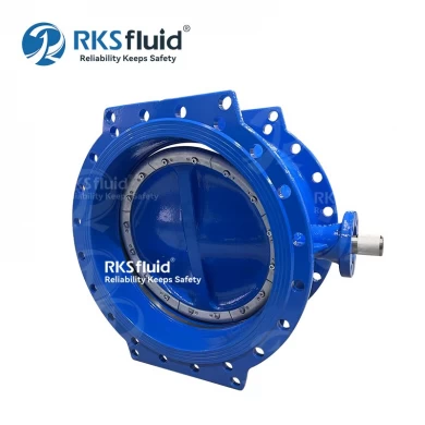 2025 Athena Series High Quality DN800 Ductile Iron DN600 PN10 Double Offset flange Butterfly Valve for Water