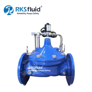 Factory Direct K600 ductile iron DN80 solenoid flow control valve for Irrigation Systems
