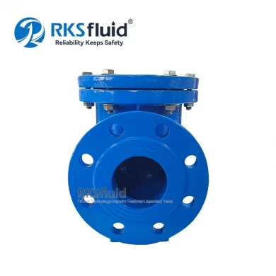 ANSI 150 EPDM sentado em ferro fundido Flangeed Swing Válvula de retenção DN1600 com contra -peso