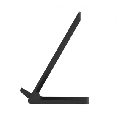 Supporto per caricabatterie wireless veloce da tavolo a 2 bobine dal design classico per tutti i telefoni cellulari compatibili con Qi, ricarica verticale orizzontale (MH-D12)