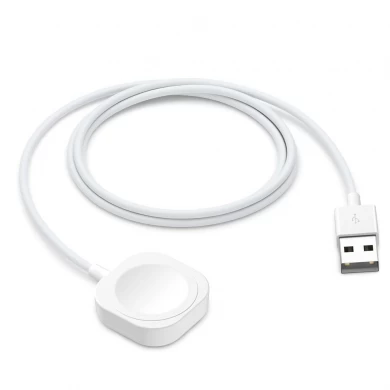出厂价磁性无线手表充电器，带 USB 线，适用于所有 iWatch 自动连接无缝充电 (MH-D30C)