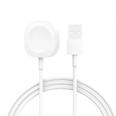 出厂价磁性无线手表充电器，带 USB 线，适用于所有 iWatch 自动连接无缝充电 (MH-D30C)
