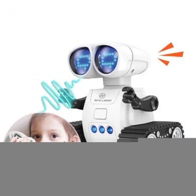 Intercom, Programmable, Remote-Controlled Robot with Variable Eye Lights and Facial Expressions