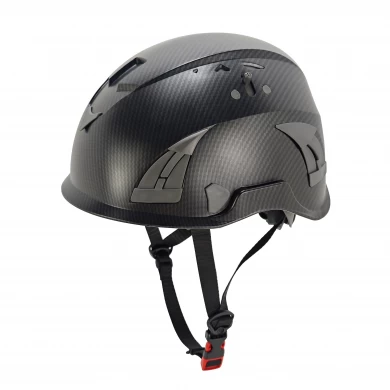 Шлемы с дизайном диппена из углеродного волокна Шлем CE EN397/CE EN12492 для строительства