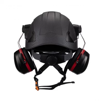 High quality industrial safety helmets PPE ANSI Type II Carbon fiber shell Hard Hat - COPY - be9c2i