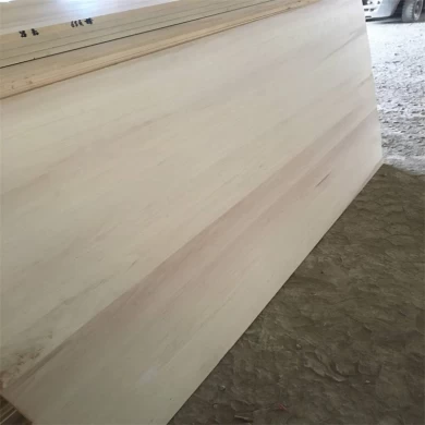 Доска из массива дерева природного цвета Производитель деревянных панелей из тополя