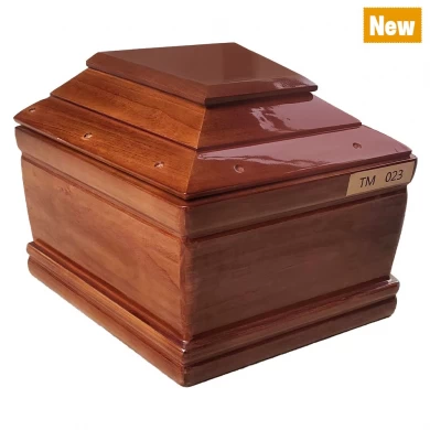 Mini petite boîte de cercueil en bois inachevé personnalisée