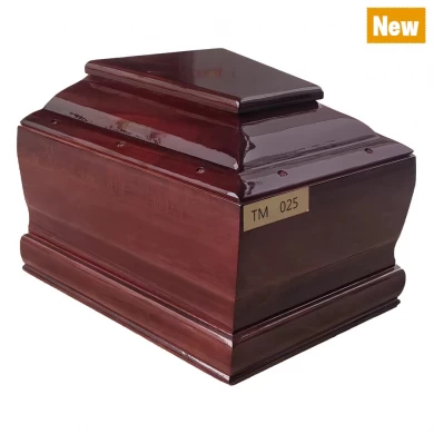 カスタムミニ小型未完成木製棺ボックス