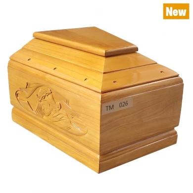 カスタムミニ小型未完成木製棺ボックス