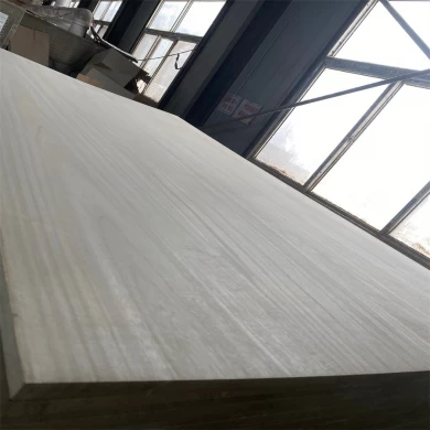 Paulownia-Holz, 1220 x 2440 mm, kantenverleimte Platten für die Schrankbretter