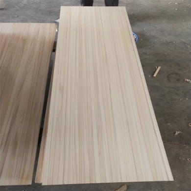 Vollkantenverleimte Streifen aus Paulownia-Holz für Kiteboards und Wakeboard-Holzkerne