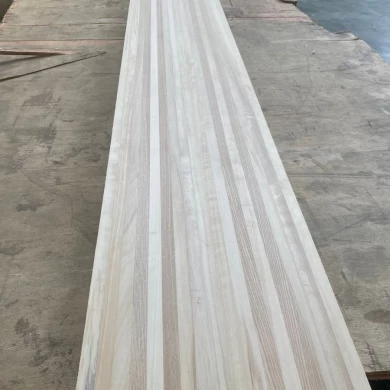 ski board wood cores made by white ash wood beech wood and poplar wood strips