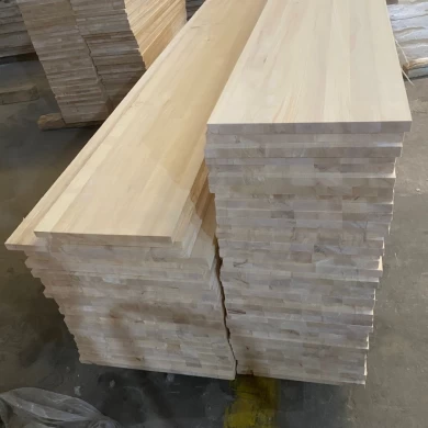 White Poplar Wood with Nice Color for Coffin Making Panels AA Grade