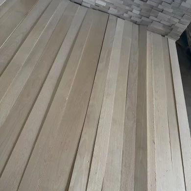 Color de color blanco Poplar Birch Wood Cajón y espalda para el gabinete y el marco
