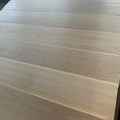 Color de color blanco Poplar Birch Wood Cajón y espalda para el gabinete y el marco