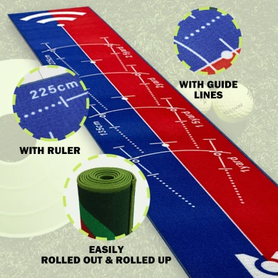 Premium Commercial Putting Green Mat with Rubber Base for Outdoor Golf Practice Hitting - COPY - uskt00