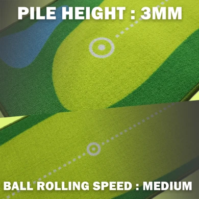 Premium Commercial Putting Green Mat with Rubber Base for Outdoor Golf Practice Hitting - COPY - n9okbc