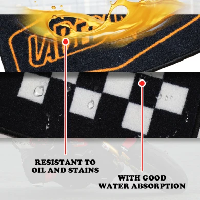 Custom Nylon Pit Mat for Motorcycle Garage Modern Washable Cut Pile Rug Easy Clean for Off-Road Adventures Novelty Design - COPY - 1tqr8n