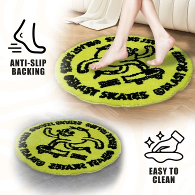 Custom Anime Rug Logo Cartoon Carpet Personalized Design Die Cut Shape Rugs Carpets - COPY - p511nb