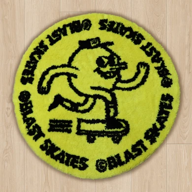 Custom Anime Rug Logo Cartoon Carpet Personalized Design Die Cut Shape Rugs Carpets - COPY - p511nb