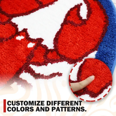 Custom Anime Rug Logo Cartoon Carpet Personalized Design Die Cut Shape Rugs Carpets - COPY - rntm97
