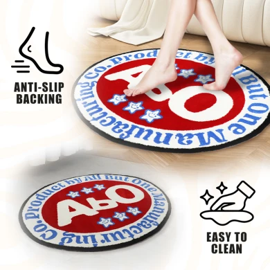 Custom Anime Rug Logo Cartoon Carpet Personalized Design Die Cut Shape Rugs Carpets - COPY - bbdus5
