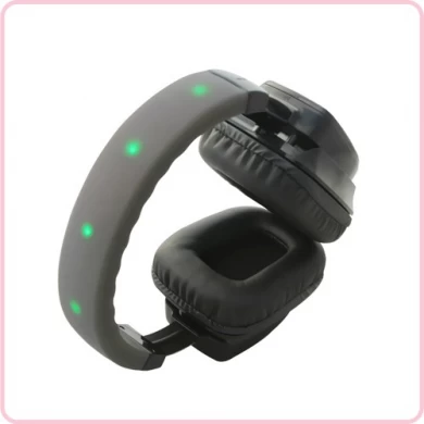 RF-609 LED LED de auriculares Silent Disco de alta calidad para actividad y fiesta