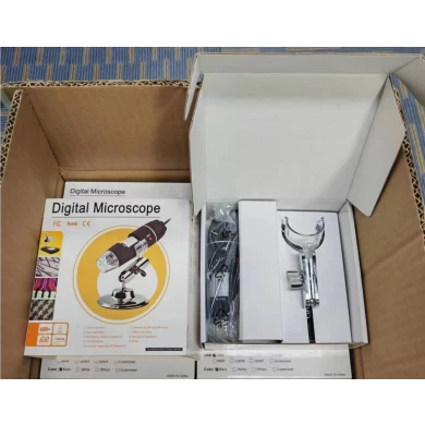 Microscopio USB, cámara microscopio digital DMU-U400x