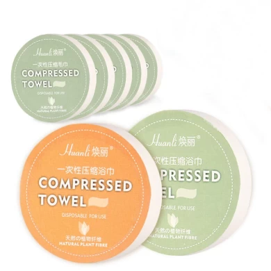Travel Disposable Towel Non-Woven Compressed Magic Wash Towel