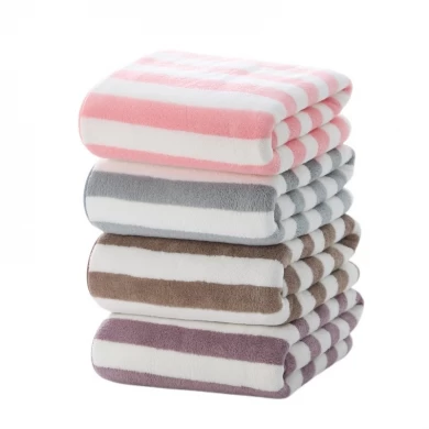 Bath towel 100% Coral Velvet Towel Cheap Coral Fleece Bath Towels