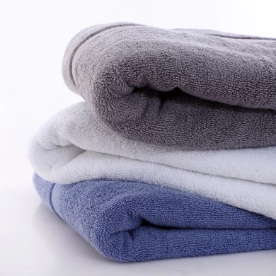 Juegos de toallas de hotel de spa de toalla de baño de lujo 100% algodón