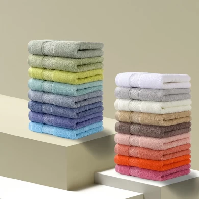 100% Cotton Custom Logo Bath Towel