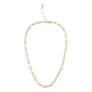 Chain-Link Polished Plain Necklace.