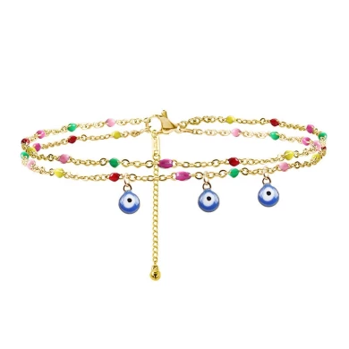 Gold Plated Anklets for Women.