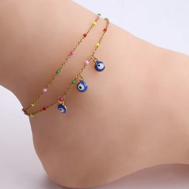Gold Plated Anklets for Women.