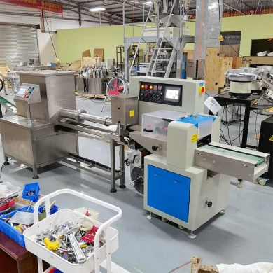 Automated horizontal shisha packing machine for enhanced productivity