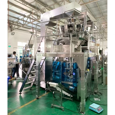 Full Automatic Weighing Systems Potato Chips/French Fries/ Rice/ Granule Packing Machine