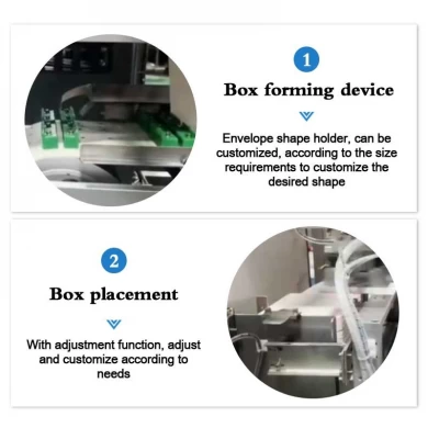 Máquina envolvedora de sobres avanzada para embalaje eficiente Manufactura en China