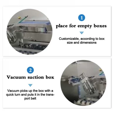Automatic Continuous High-Speed Box Cartoning Machine For Toothpaste cartooning machine