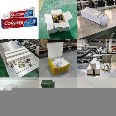 Automatic Continuous High-Speed Box Cartoning Machine For Toothpaste cartooning machine